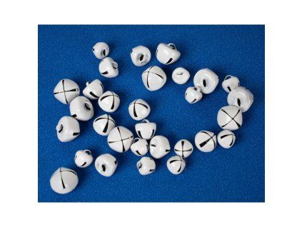 Rolničky bílé, 30 ks