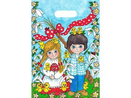 Taška Veselé Velikonoce, 25 x 35 cm