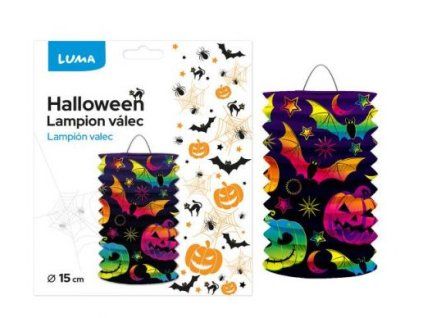 Lampion Halloween - Barevné dýně
