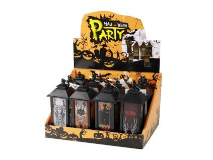 Lucerna Happy Halloween, 13 cm