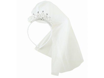 Čelenka - korunka se závojem