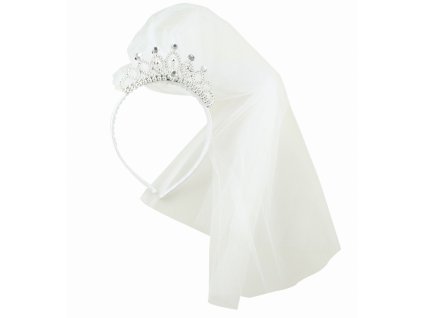 Čelenka - korunka se závojem