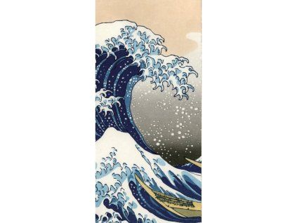 Pohlednice Gwenaëlle & le studio: Vlna, 10 x 21 cm