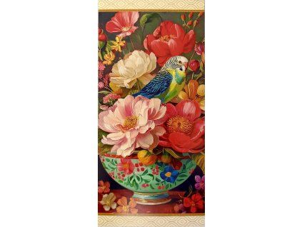 Pohlednice Gwenaëlle & le studio: Andulka, 10 x 21 cm
