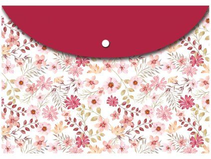 Desky s drukem A5 Flower