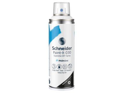 Akrylový sprej Schneider Paint-It 030, 200 ml, bílý