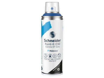 Akrylový sprej Schneider Paint-It 030, 200 ml, modrý