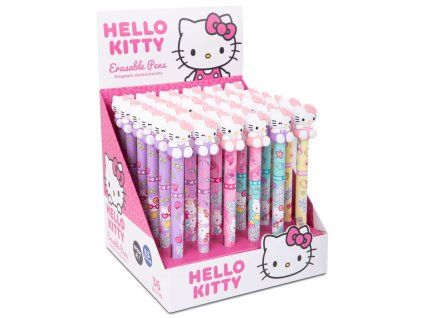 Gumovací pero Hello Kitty s figurkou TWIST