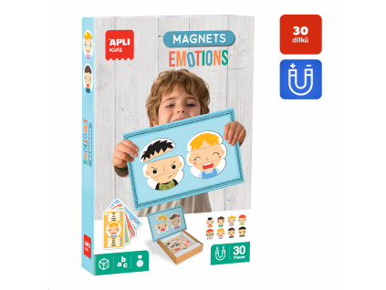 Edukační hra s magnety: Emoce