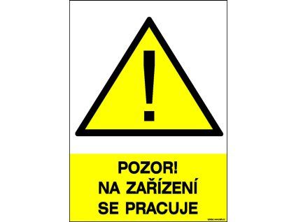 pozor na zarizeni
