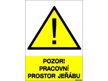 pozor pracovni pros jerabu