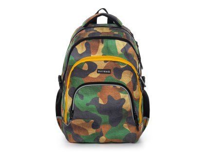 Studentský batoh OXY SCOOLER Camo