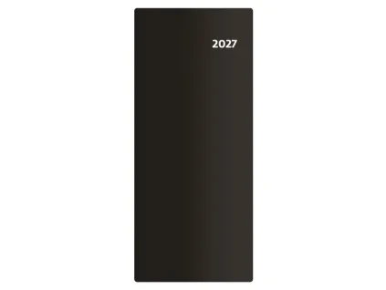 Měsíční diář 2027 Torino, černý