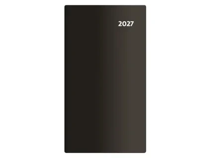 Čtrnáctidenní diář 2027 Torino, černý