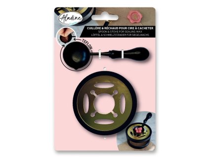 Pečetní sada Aladine, stojánek + lžička