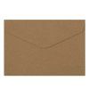 C6 obálka KRAFT, 114 x 162 mm, 10 ks