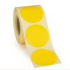 Samolepicí kolečka žlutá, 50 mm, 500 ks