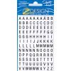 Samolepící abeceda v bílém poli, 6,5 mm, 3720, Z-design