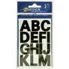 Samolepicí abeceda, černá, 25 mm, 3784 Z-design