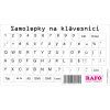 Samolepky na klávesnici, všechny znaky (Varianta bílé)