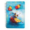 Blok A6 Bobo Duhová kočka: Balónky, linka, 50 listů