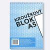 Blok A5, bobo, s horní spirálou, čistý