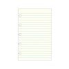 Náplň do bloku Notebook Filofax A7, linka, 32 listů