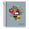 Blok A6 Miquelrius Level Up, 70 g, spirála, 140 listů, linka