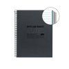 Blok A4 Miquelrius JUST BLACK, 80 g, karton, 120 listů, linka
