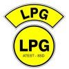 Samolepka LPG, arch 11 x 11,5 cm