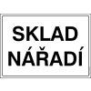 Samolepka Sklad nářadí, A4