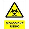 Samolepka Biologické riziko, A5
