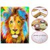 Malování podle čísel - Lev, 30 x 40 cm