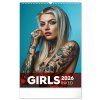 Nástěnný kalendář 2026 Inked Girls