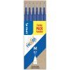 Náplň do rolleru Pilot Frixion Point, 0,7 mm, modrá, 6 ks