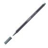 Fix Stabilo Pen 68/805 Metallic, stříbrná, 1 mm