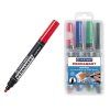 Sada fixů Centropen 8576/4, 4 barvy, permanent, seříznutý