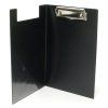 Desky A5 s klipem, dvojité, černé