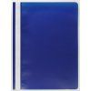 Rychlovazač A4, plastový, modrý, přední strana čirá