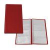 Vizitkář 4-řadý PVC A5, bordó