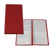Vizitkář 4-řadý PVC A5, bordó