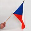 Vlajka ČR, mávací, 45 x 30 cm