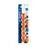 Magnety Úsměv 20 mm, sada 6 ks, oranžové