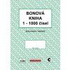 Bonová kniha A4, 1 - 1000 čísel