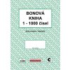 Bonová kniha A4, 1 - 1000 čísel
