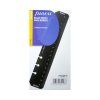 Pravítko Filofax Personal 17cm, plastové, černé