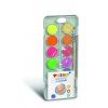 Vodové barvy PRIMO, 8 metal + 4 fluo + štětec