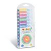 Temperové barvy PRIMO 12 x 12 ml, 8 metalických + 4 fluo odstíny