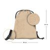 Sáček na tělocvik Beige