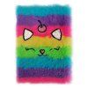 Zápisník A5 Rainbow cat, plyšový